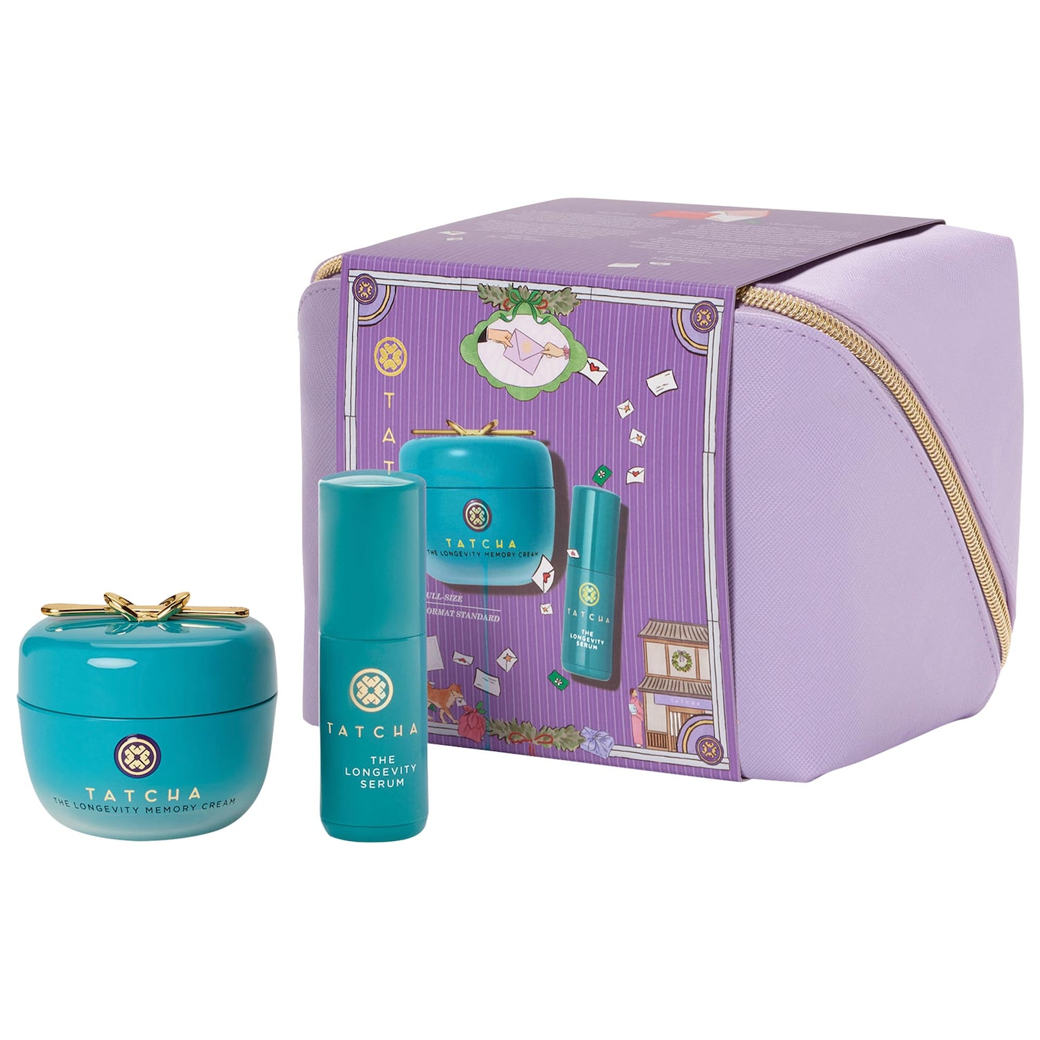 Подарочный набор для бодрости и укрепления кожи Tatcha The Longevity