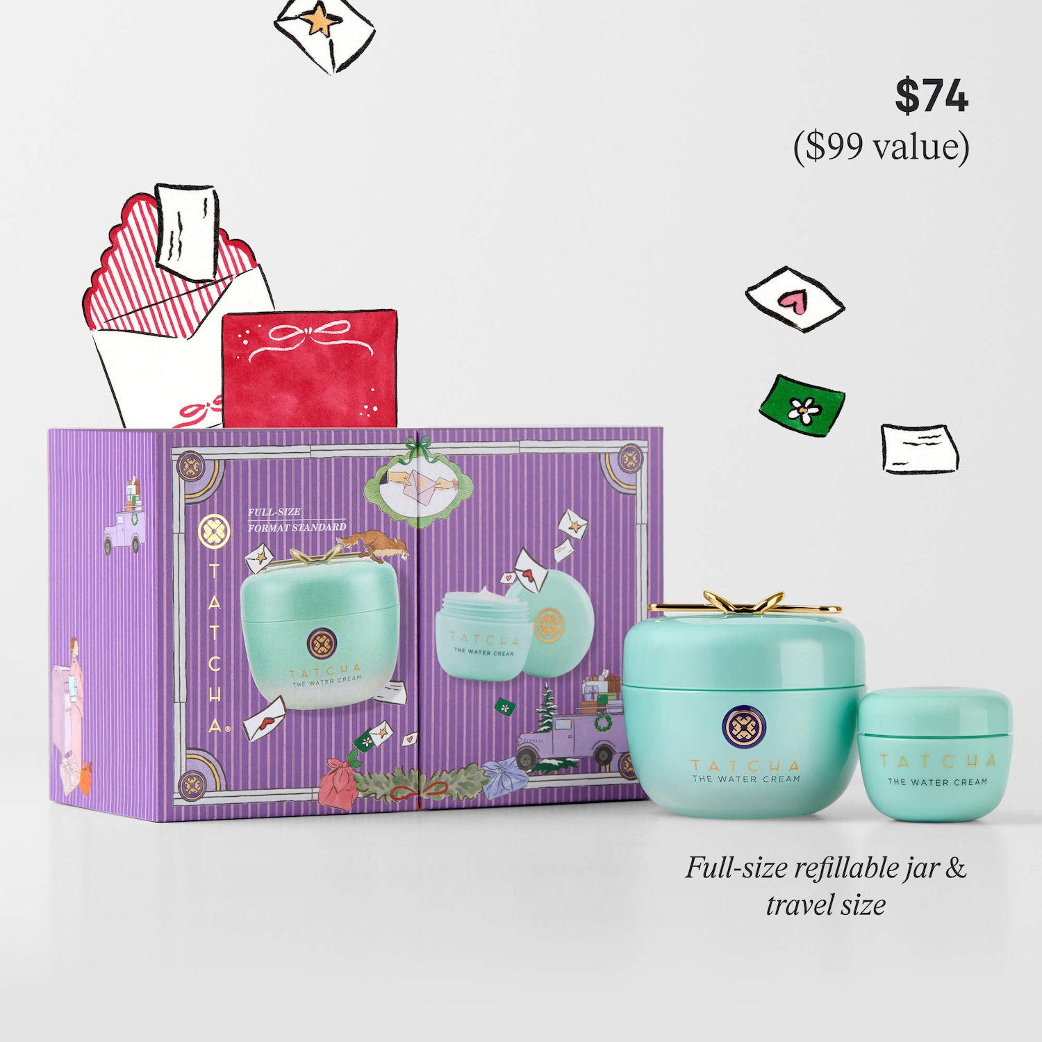 Clear Pores, Smooth Skin Moisturizer Gift Set - Tatcha | Sephora