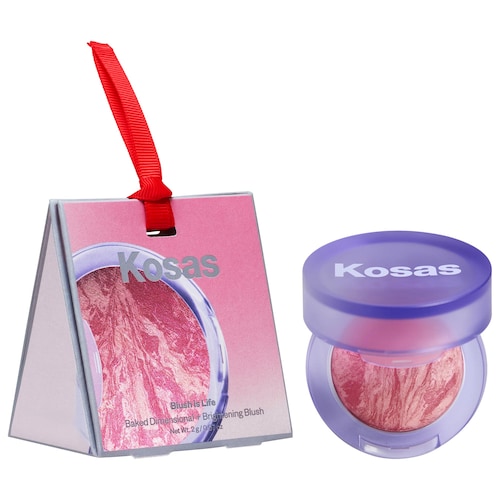 Мини-версия запечённых румян без талька Kosas Blush is Life для объёма и сияния