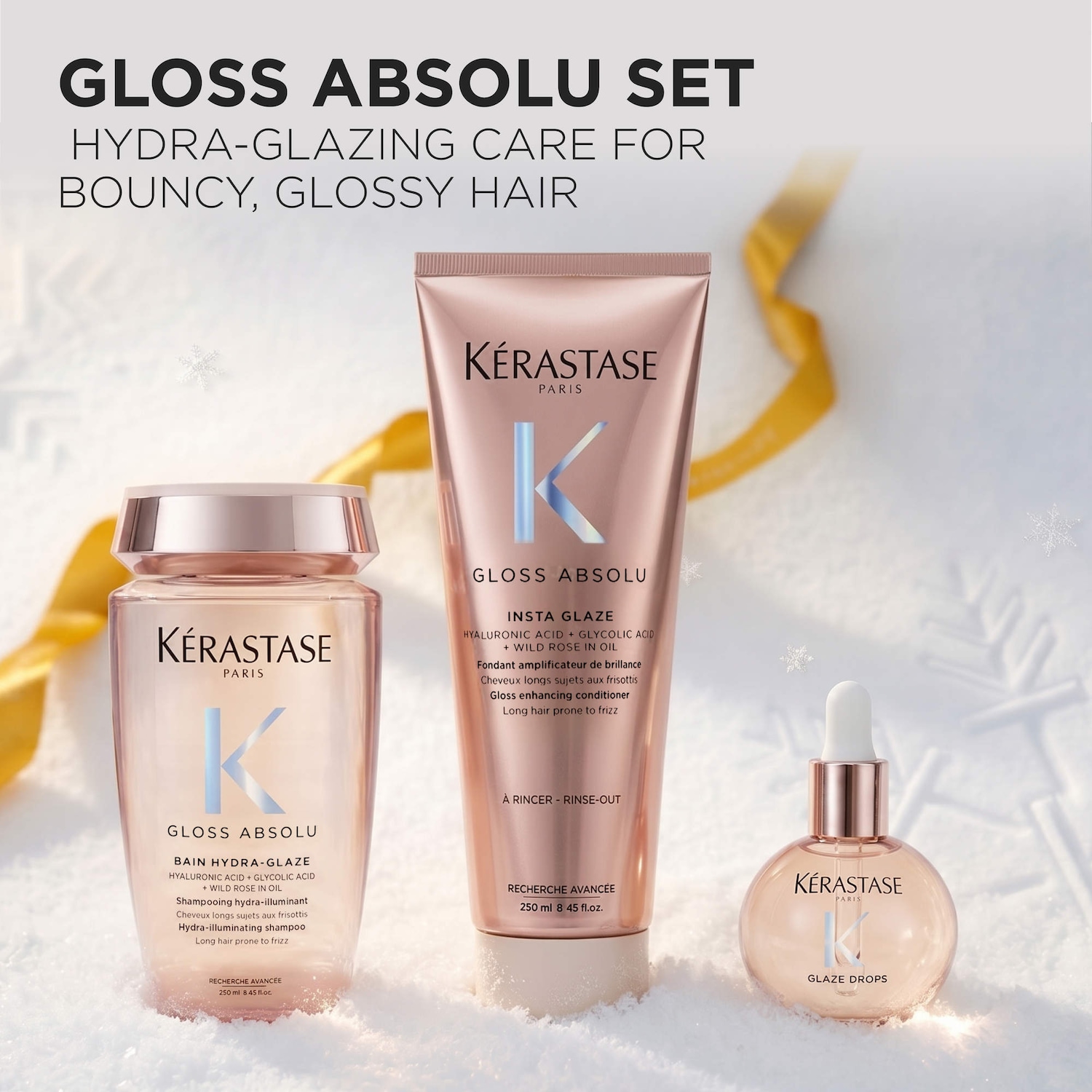 Gloss Absolu Trio Gift Set for Glossy Hair - Kérastase | Sephora