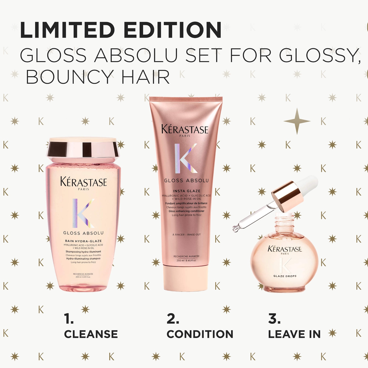 Gloss Absolu Trio Gift Set for Glossy Hair - Kérastase | Sephora