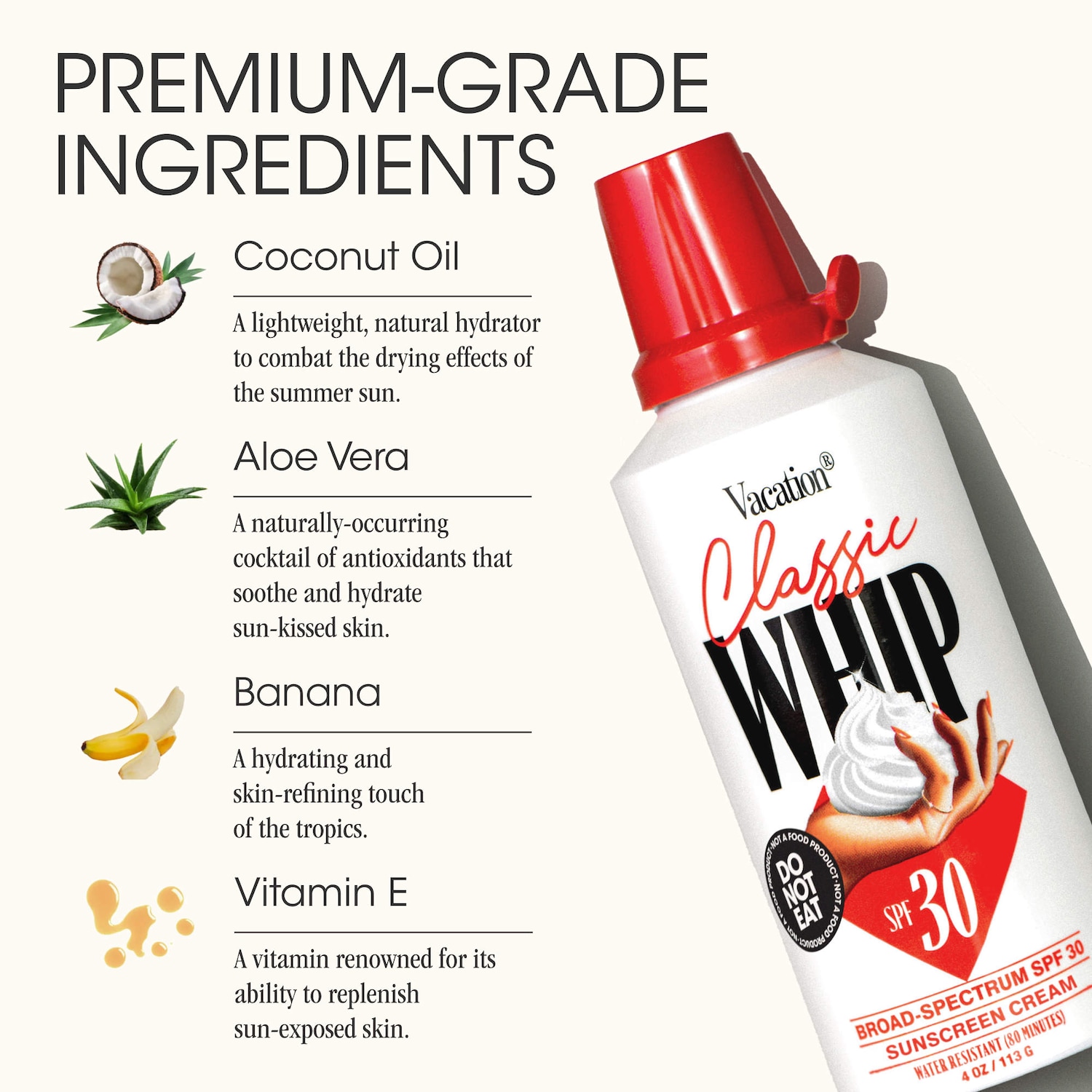 Mini Classic Whip SPF 30 Sunscreen - Vacation | Sephora