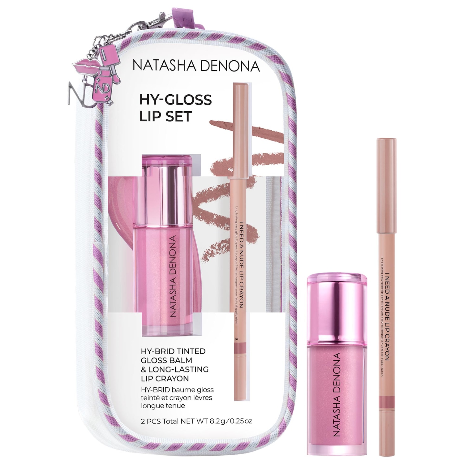 NATASHA DENONA Hy-Gloss Lip Gloss Duo Gift Set — фото 1