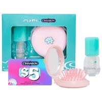Mane - Mane x Cinnabon Lip Gloss and Hair Brush Set
