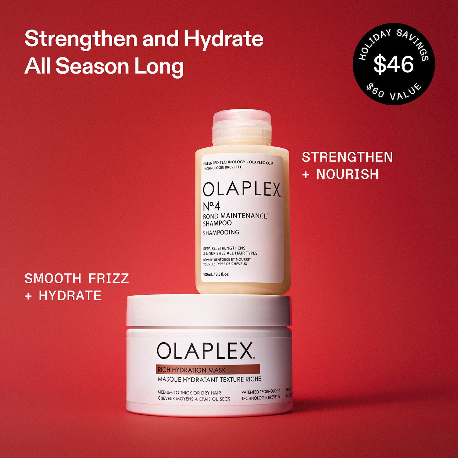 Hair Hydration Heroes Strength Shampoo & Rich Moisture Anti-Frizz