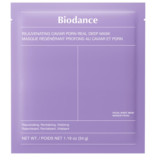 Маска с икрой и Pdrn Biodance Rejuvenating Caviar Real Deep для упругости кожи, 1 шт
