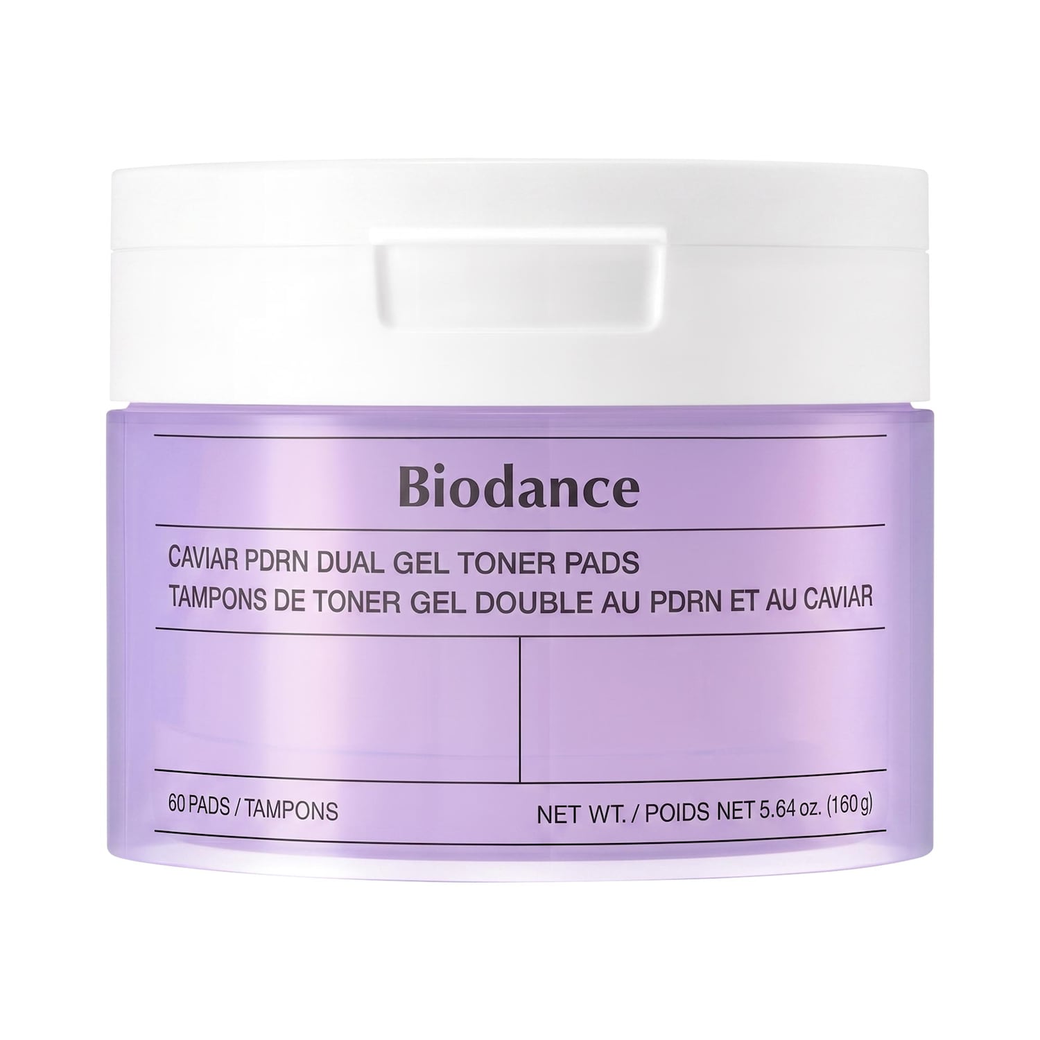 Двухслойные гелевые тонер-пэды Biodance Caviar Pdrn — фото 1