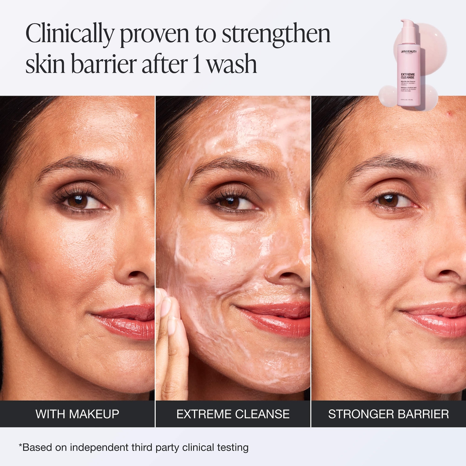 Мини-версия мицеллярного молочка для очищения INNBeauty Project Extreme Cleanse — фото 4