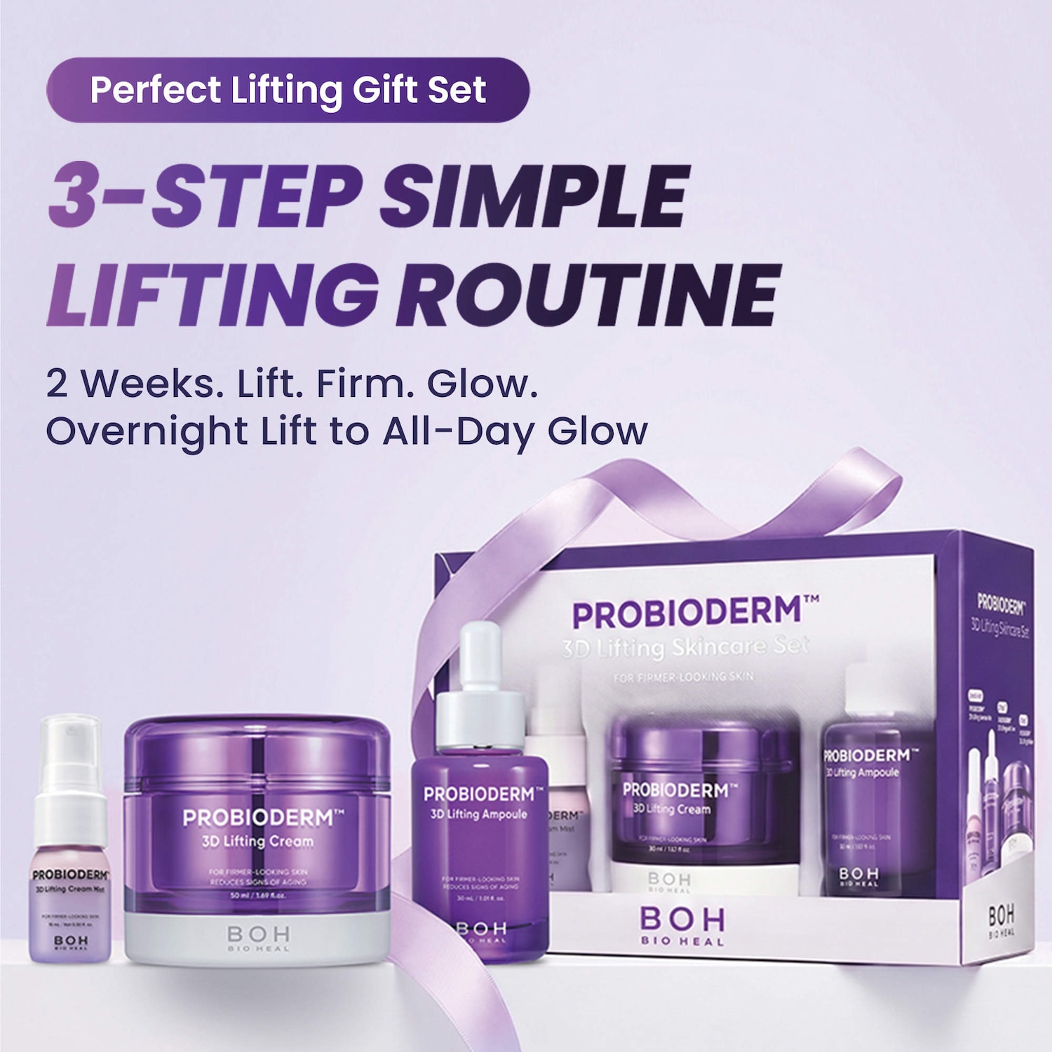 Probioderm™ 3D Lifting Skincare Set(3D Lifting Ampoule & 3D