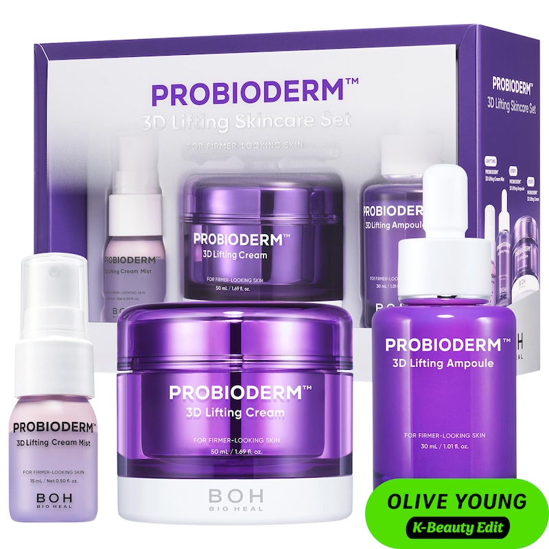 Probioderm™ 3D Lifting Skincare Set(3D Lifting Ampoule & 3D Lifting Cream & 3D Lifting Cream Mist)