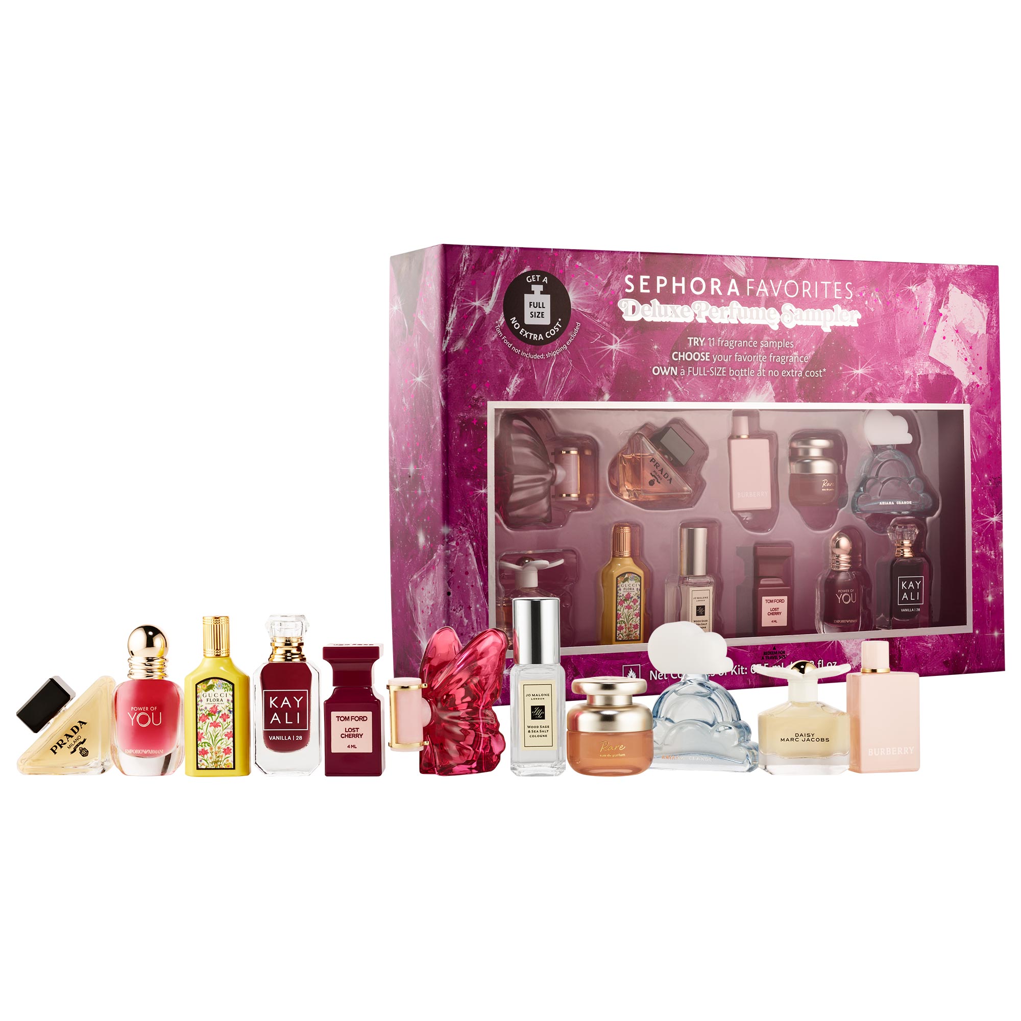 Holiday Perfume Sampler Vault Set w/ Redeemable Voucher - Sephora