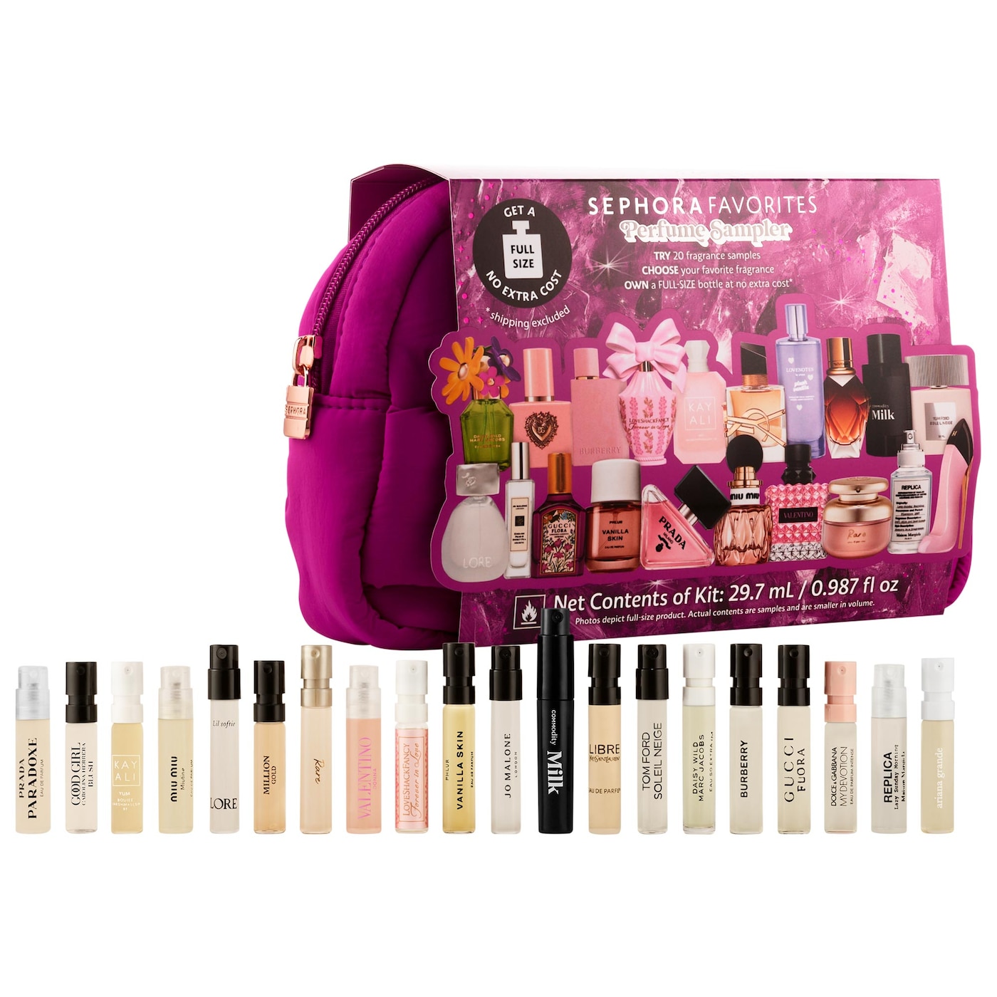 Holiday Women's Perfume Sampler Gift Set w/ Redeemable Voucher