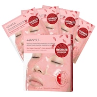 Hanyul - Korean Red Rice Hydrating Hydrogel Sheet Mask Set + Ceramide + Peptides
