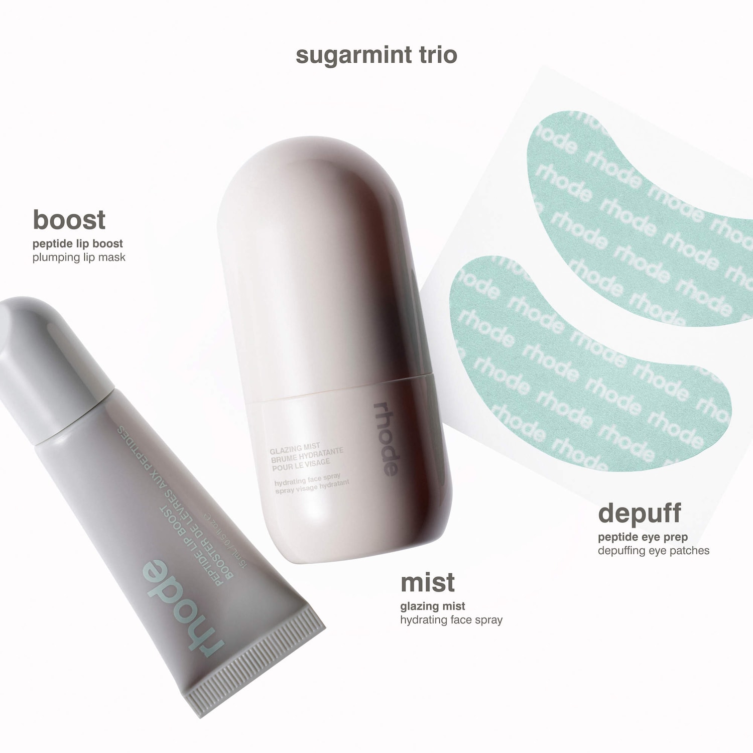 Sugarmint Trio Limited Edition Skincare Set - rhode | Sephora