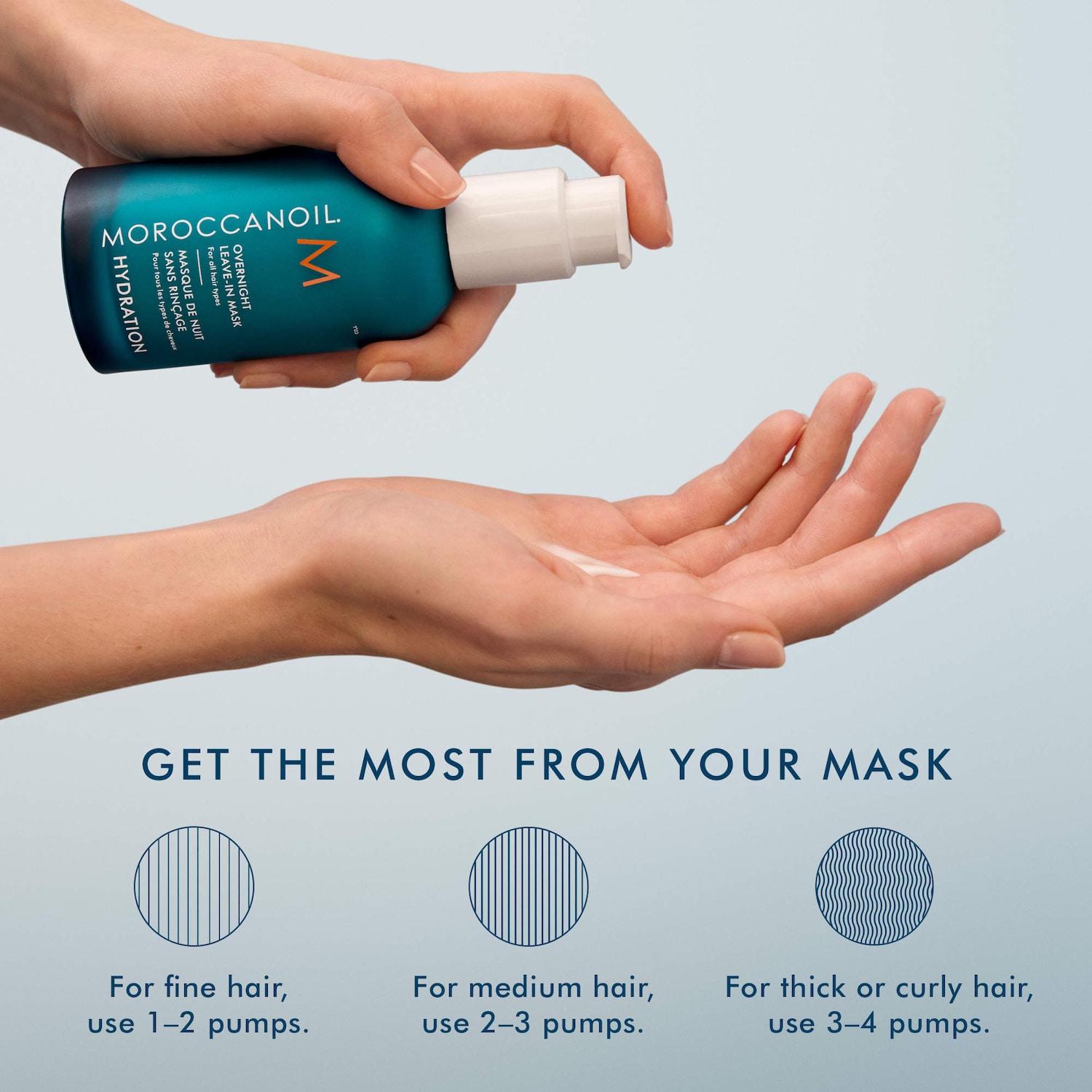 Mini Overnight Hydrating Leave-in Hair Mask Treatment Serum