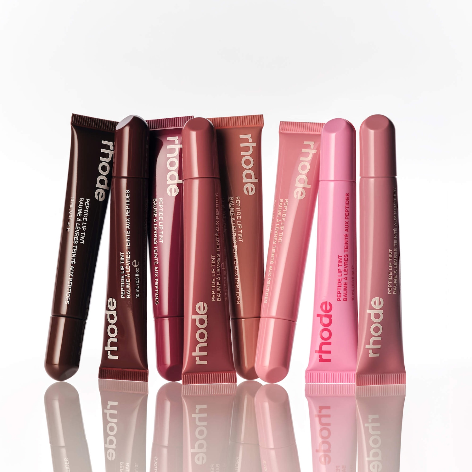 rhode peptide lip tint 4本セット Peptide Lip Tint Nourishing Glaze - rhode | Sephora