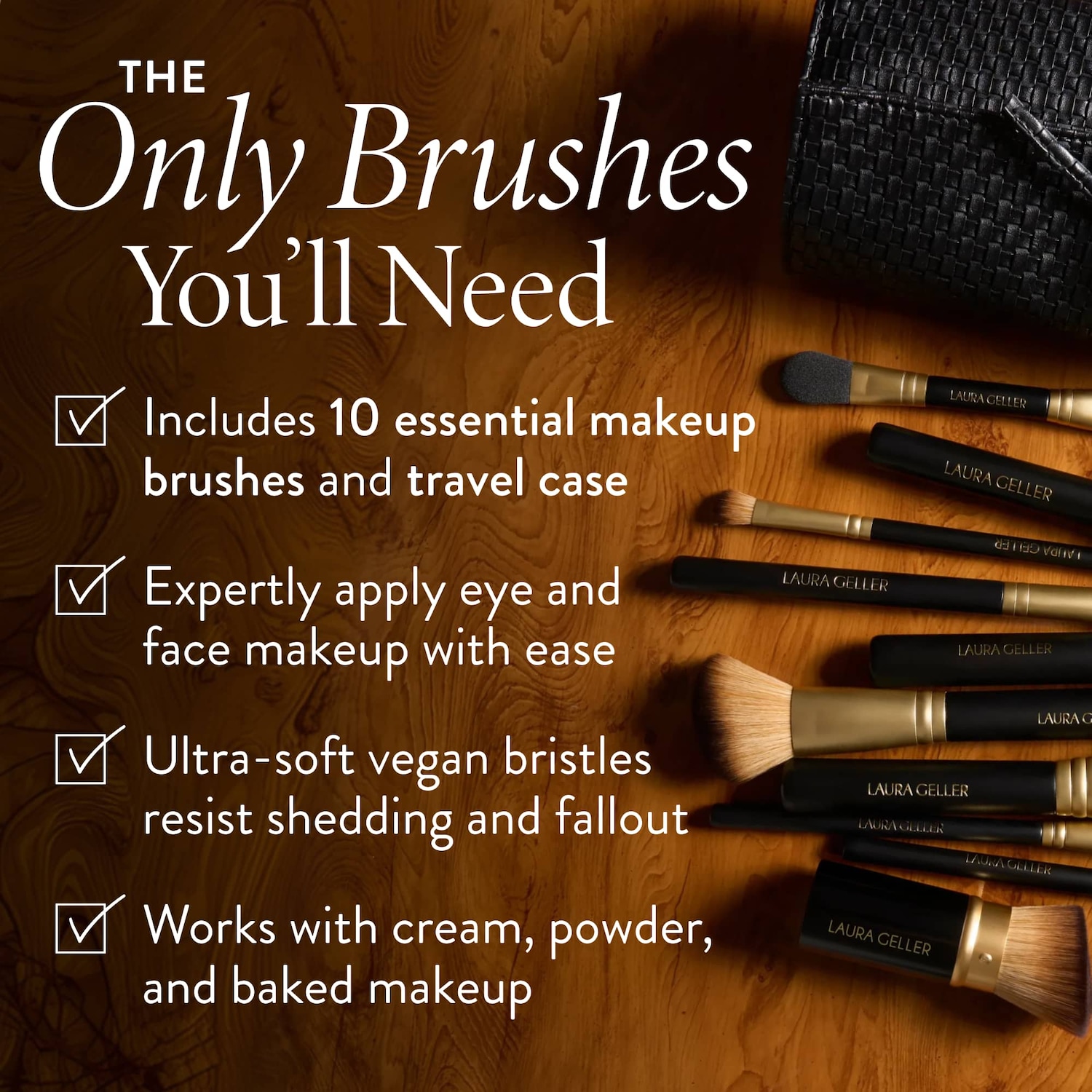 Набор из 10 кистей Laura Geller The Brush Edit — фото 3