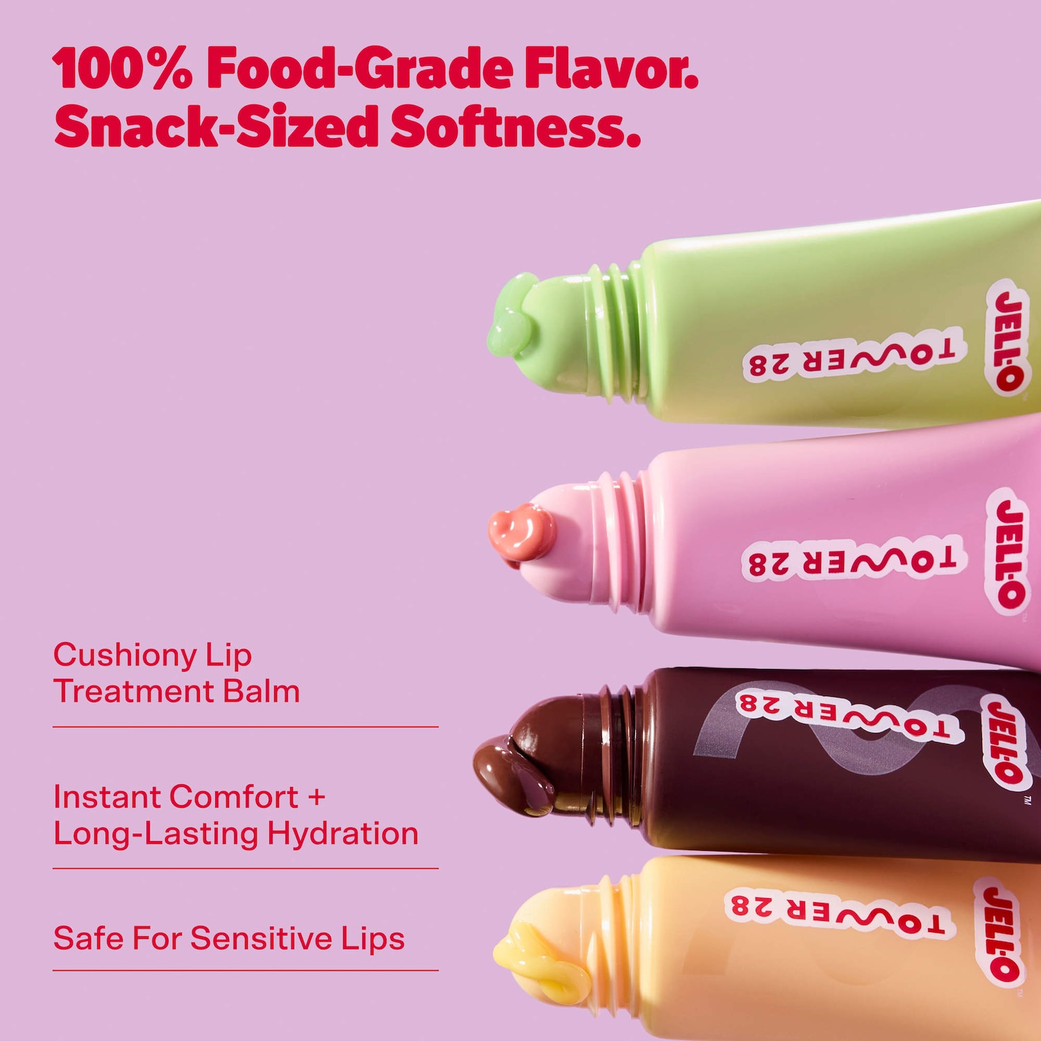 JELL-O™ X TOWER 28 Lil' Pudding Mini Lip Softie Gift Set - Tower