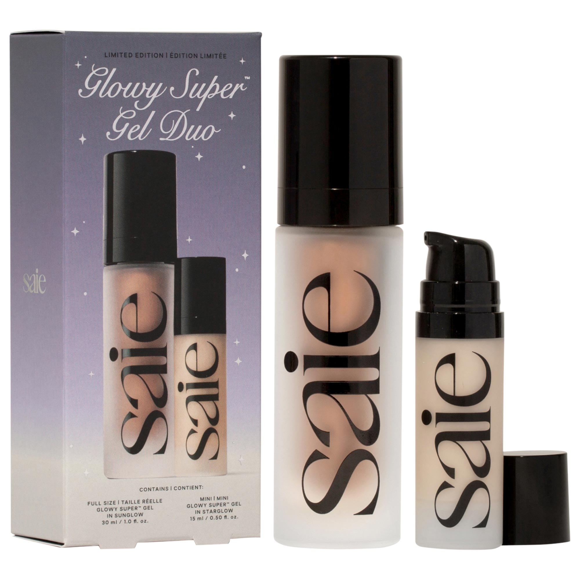 Glowy Super™ Gel Gift Set - Saie | Sephora