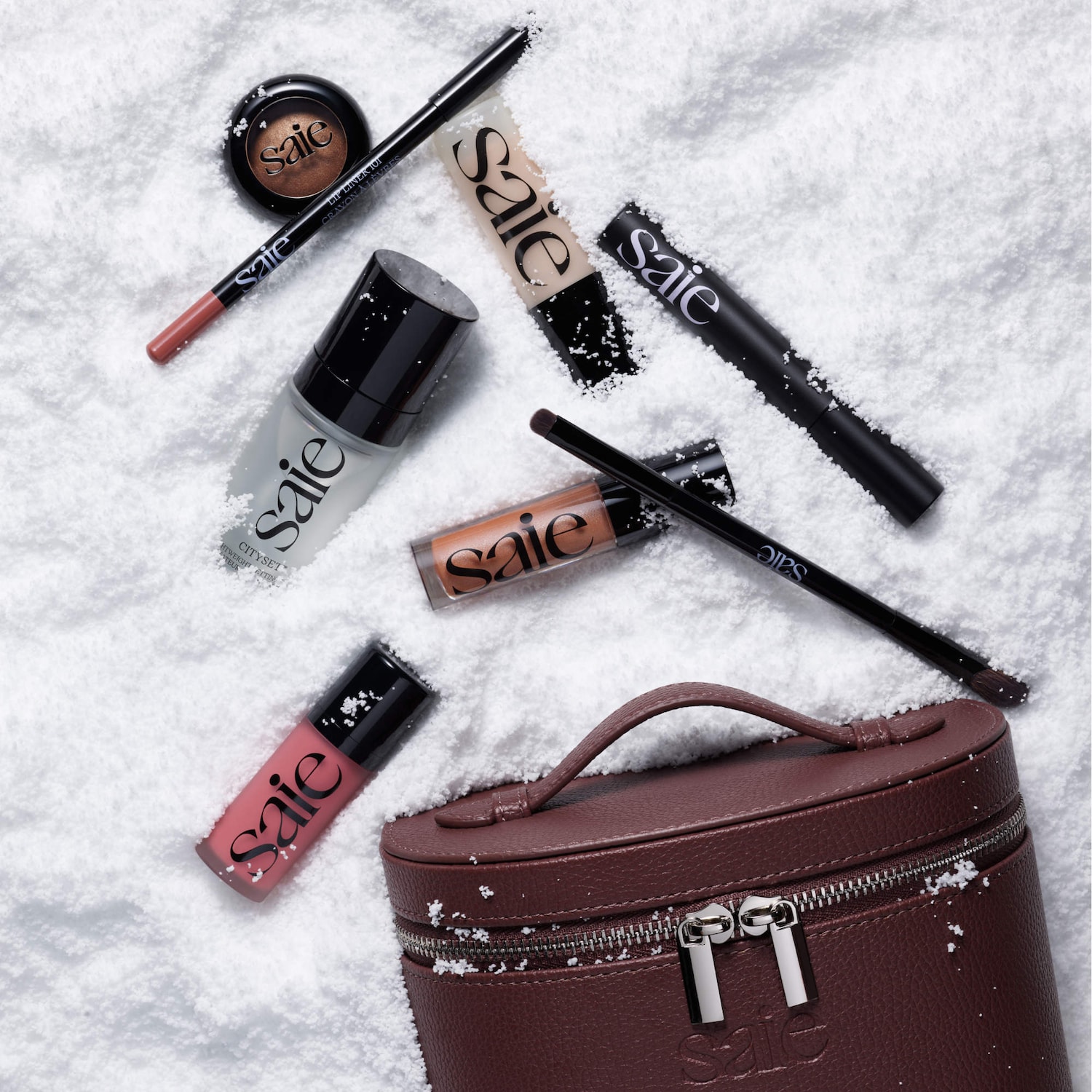 Best of Saie Mini Vanity Case Vault - Saie | Sephora