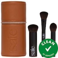 Saie - Brush Essentials Makeup Brush Gift Set with Travel Case