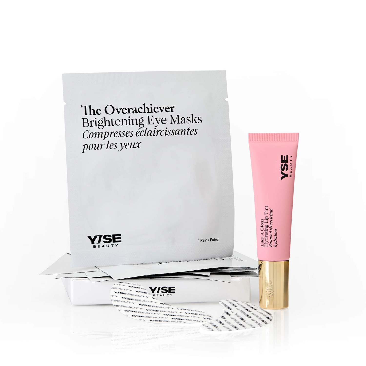 Набор Yise Beauty Depuff & Prep: увлажняющие патчи для глаз и тинт для губ — фото 3