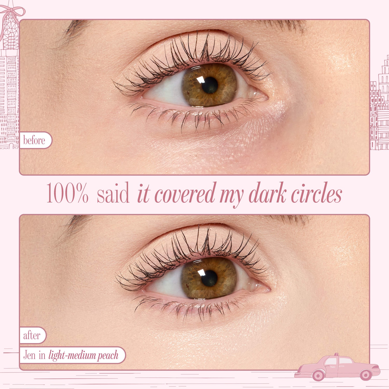 Набор: корректор для глаз и кисть tarte Face card never declines cc — фото 2