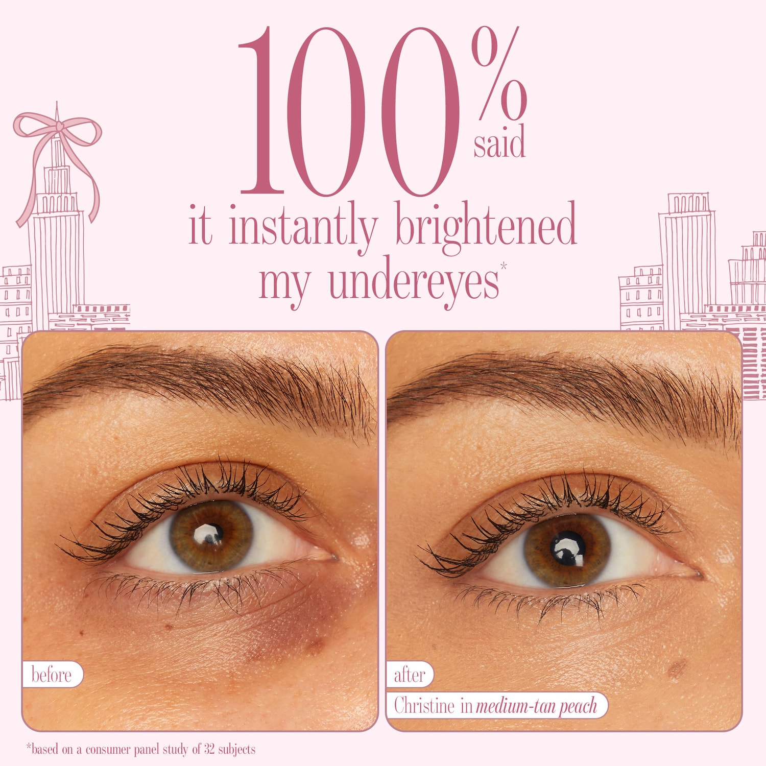 Набор: корректор для глаз и кисть tarte Face card never declines cc — фото 5
