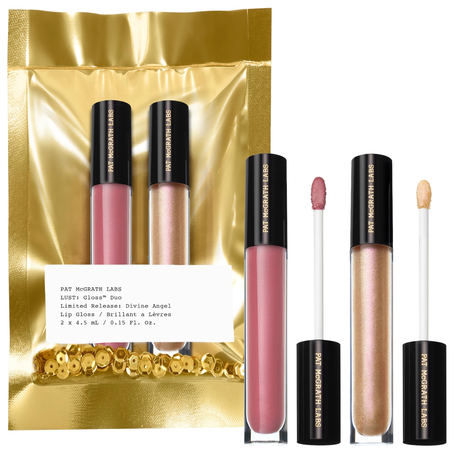PAT McGRATH LABS Lust: Gloss Duo: Divine Angel Lip Gloss Set — фото 1