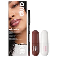 point of view. - amp (k)it edit lip trio makeup gift set