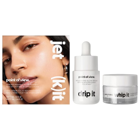 Mini jet (k)it duo skincare gift set
