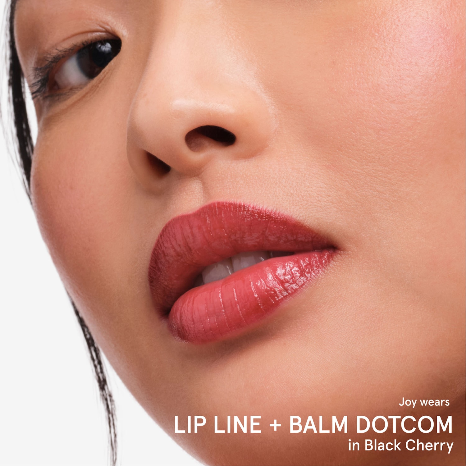 Glossier Black Cherry Balm Dotcom & Mini Lip Line Lip Liner Pencil Makeup Gift Set — фото 6