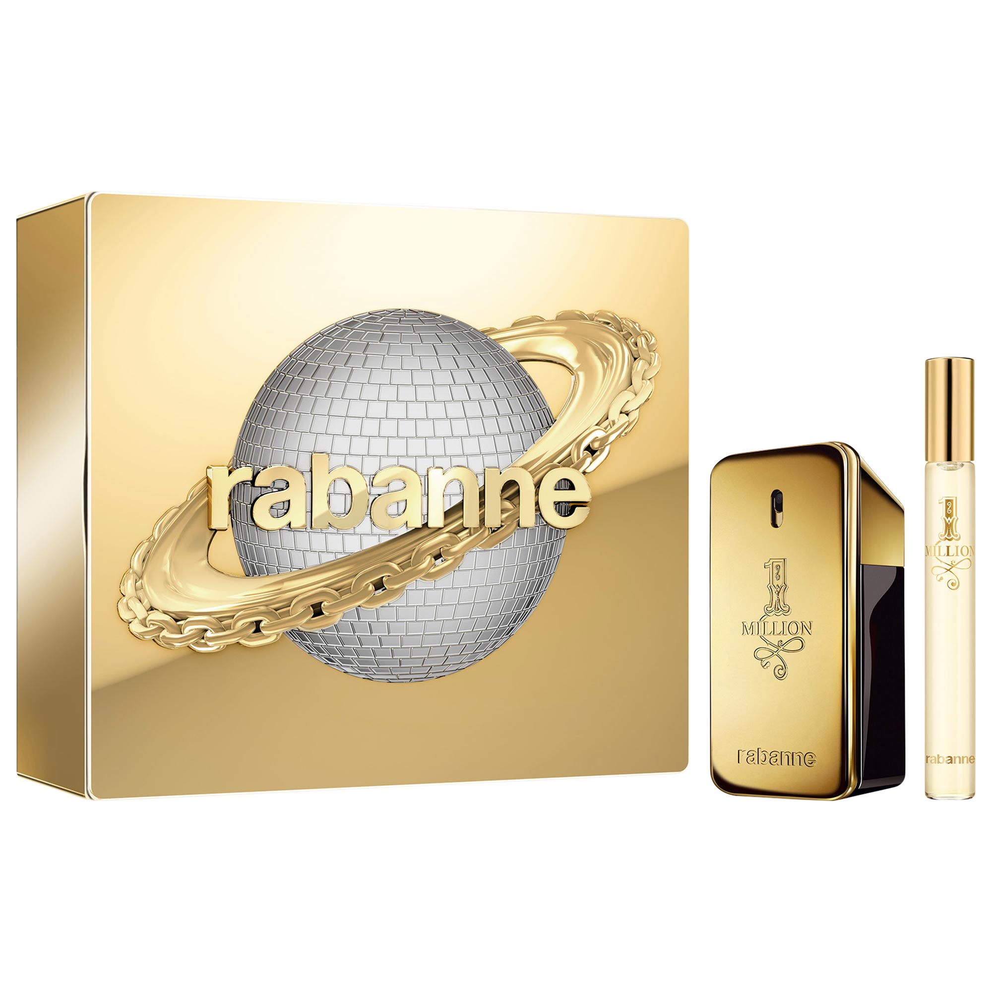 パコラバンヌ ワンミリオン ギフトセット２点 1 MILLION 1 Million Eau de Toilette Cologne Gift Set - Rabanne | Sephora