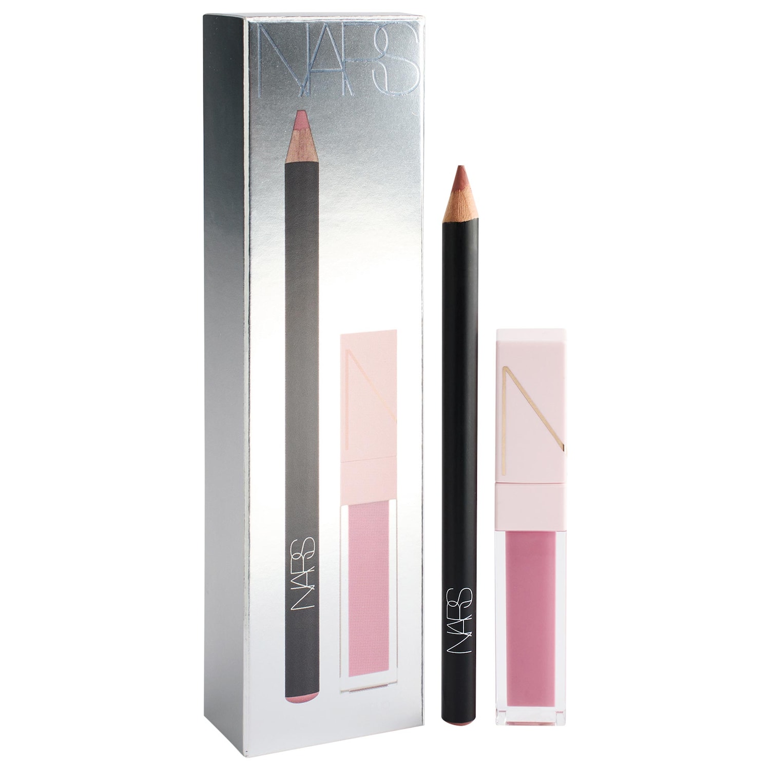 Подарочный набор NARS Line & Shine: карандаш для губ и блеск — фото 1