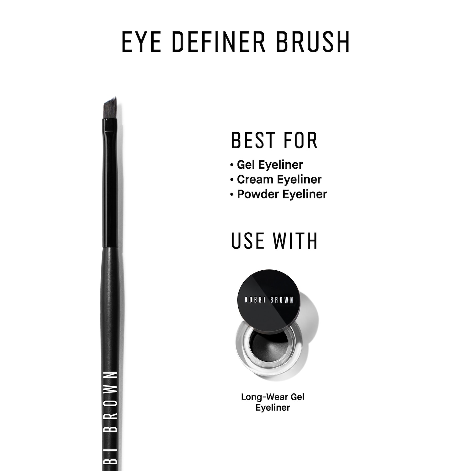 Кисть для подводки и бровей Bobbi Brown Eye Definer — фото 2