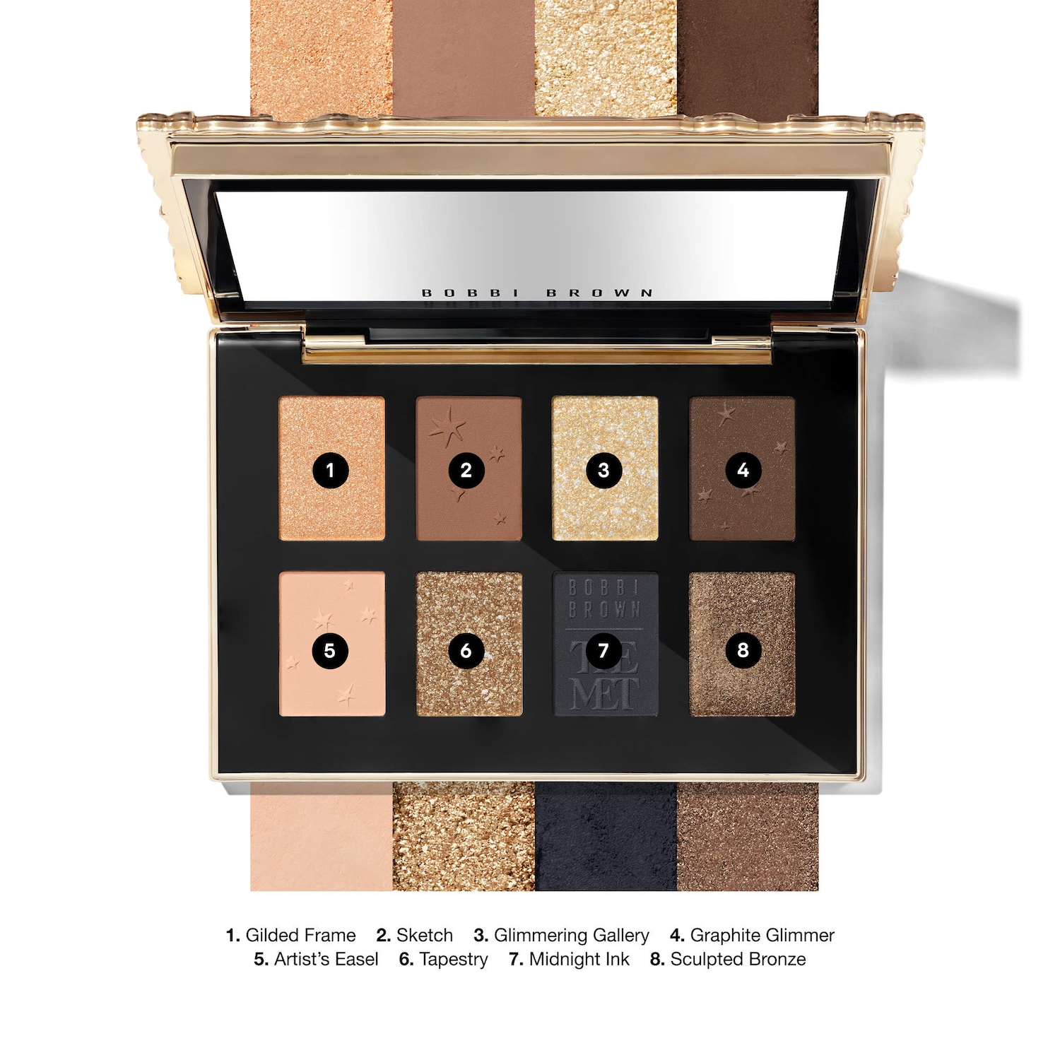 Bobbi Brown x The Met 8-Well Eyeshadow Palette - Bobbi Brown | Sephora