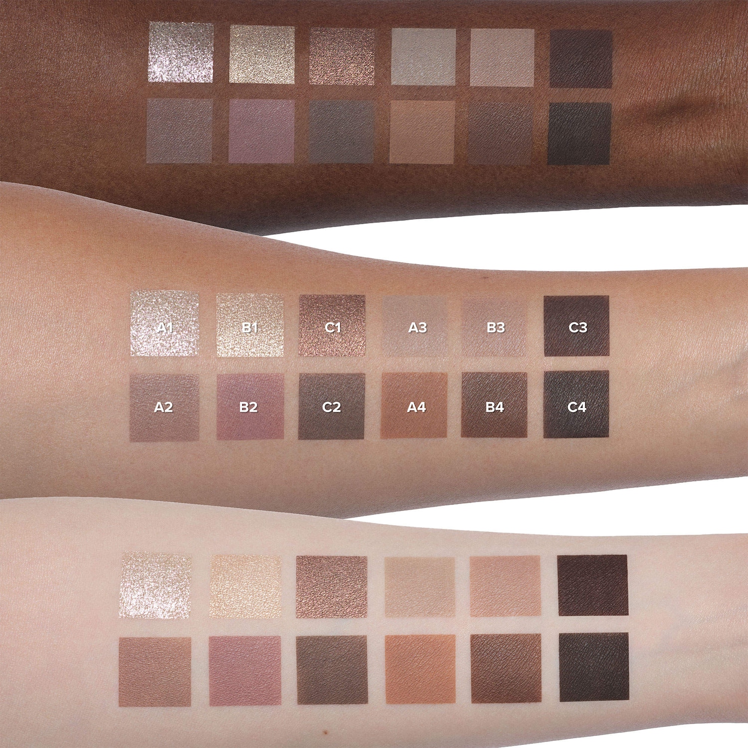 Нейтральная палетка теней для век Anastasia Beverly Hills Genesis, насыщенный пигмент — фото 2
