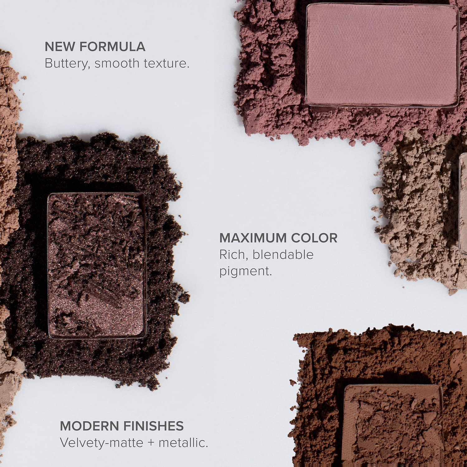 Нейтральная палетка теней для век Anastasia Beverly Hills Genesis, насыщенный пигмент — фото 4