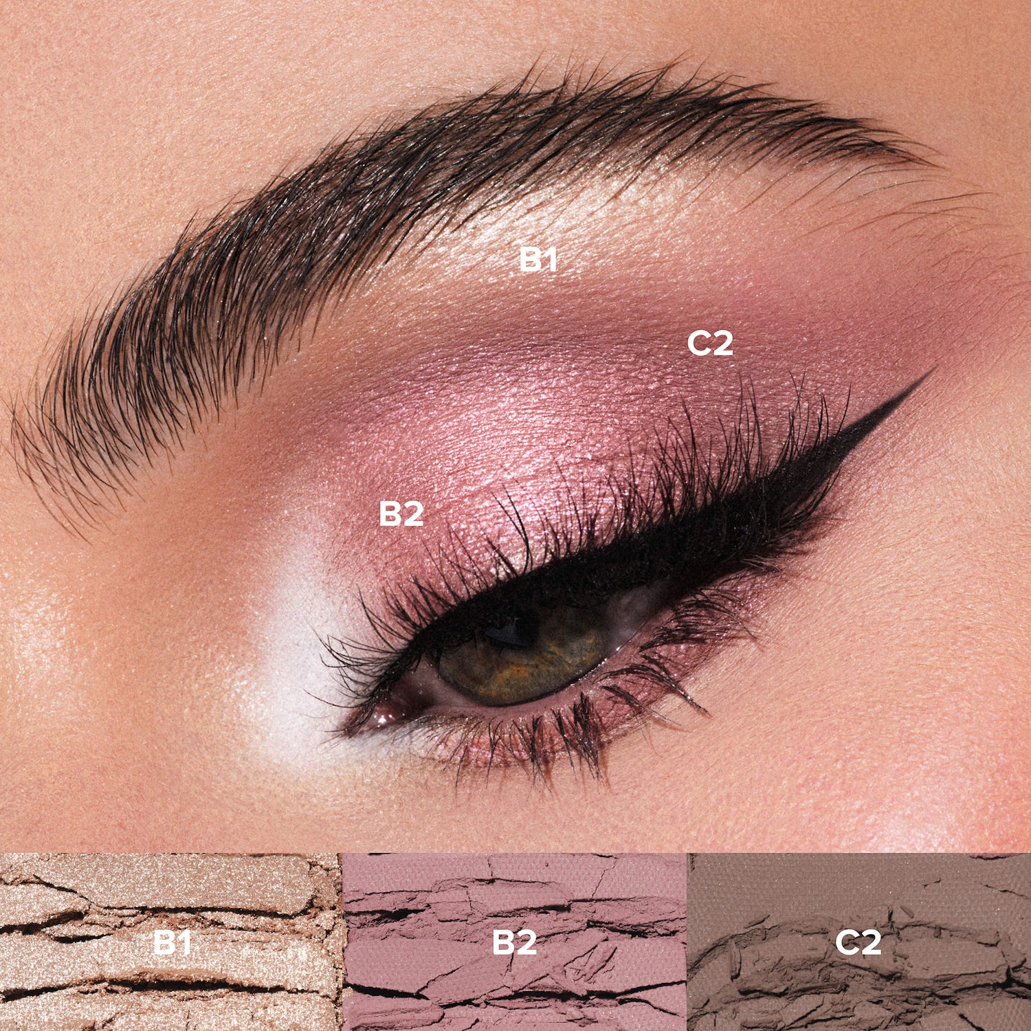 Нейтральная палетка теней для век Anastasia Beverly Hills Genesis, насыщенный пигмент — фото 5