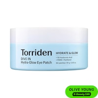 Torriden - DIVE IN Hydra-Glow Eye Patch for Intense Moisture Plumping & Eye Area Radiance