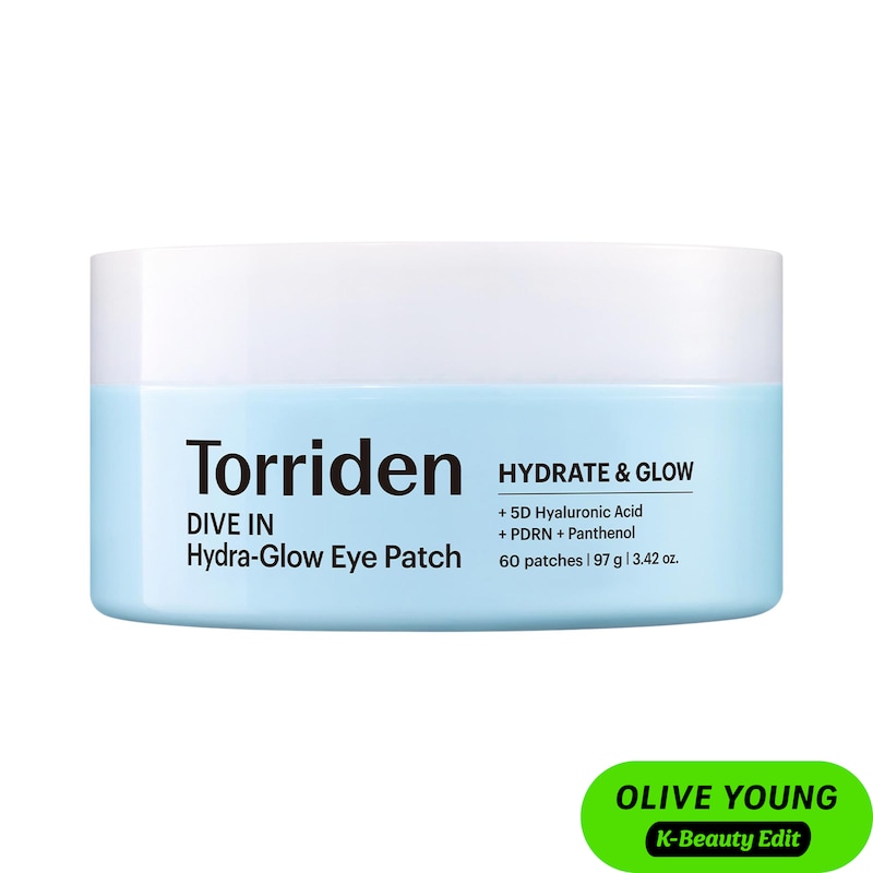 DIVE IN Hydra-Glow Eye Patch for Intense Moisture Plumping & Eye Area Radiance