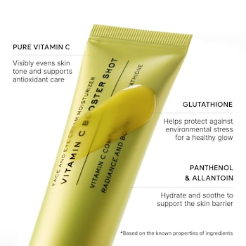 Vitamin C Booster Shot Cream with Glutathione for Brightening Hyperpigmentation and Dullness