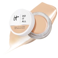 IT Cosmetics - Baume visage teinte diaphane Do It All d'IT Cosmetics, hydratant teinté et baume de fond de teint radieux