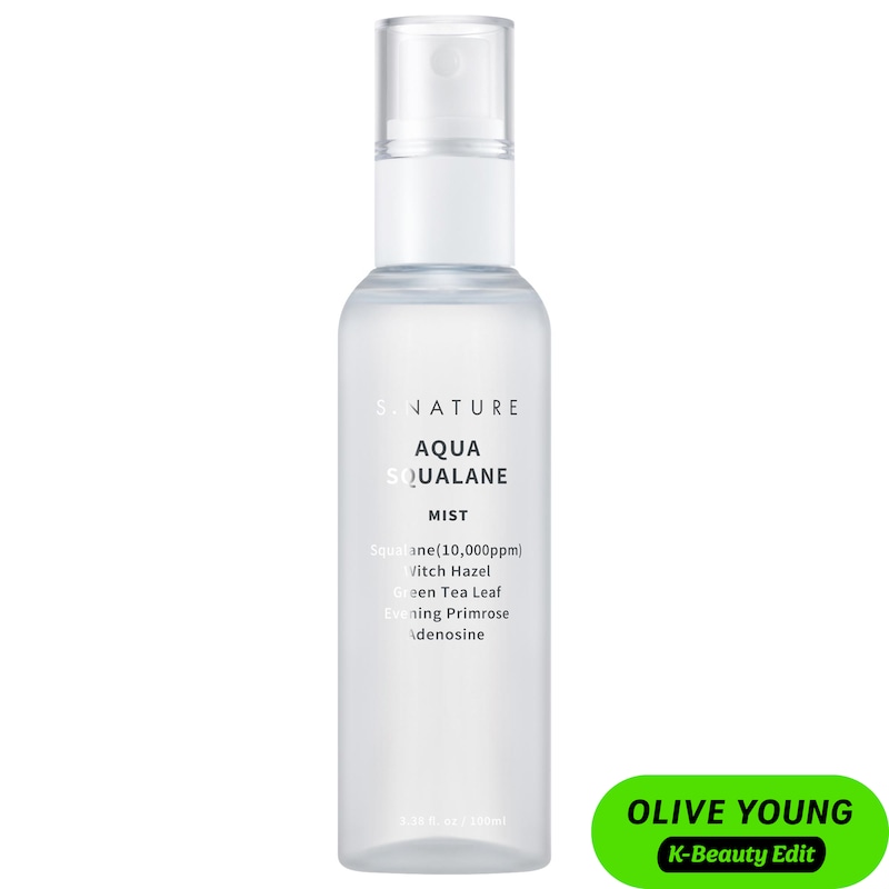 Aqua Squalane Mist Fine Hydrating Face Mist for Dewy Glow & Skin Prep