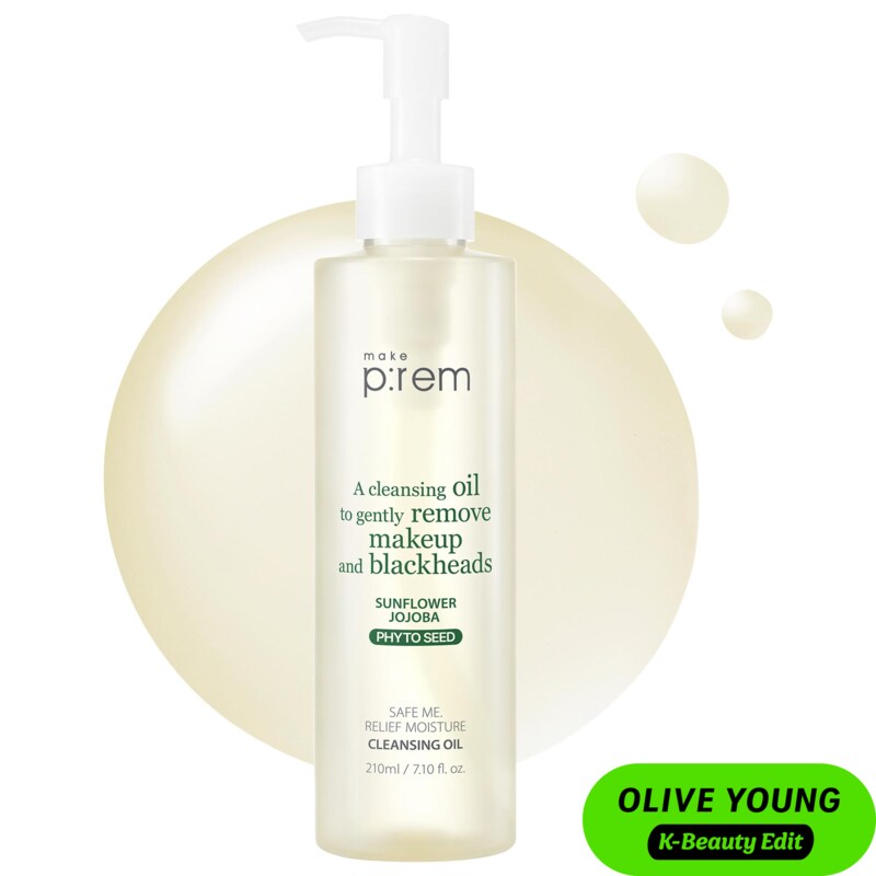 Safe me. Relief Moisture Deep Cleansing Oil for Pores & Blackheads Care