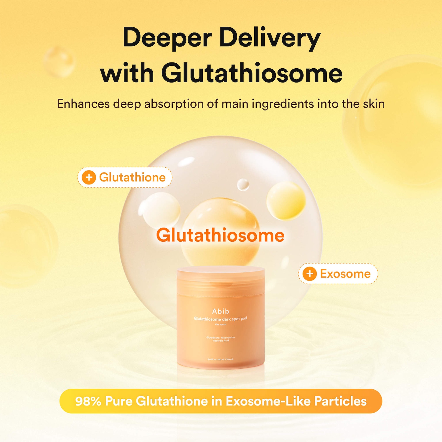 abby skin care glutathione Glutathiosome Vitamin C toner pad for Dark Spot & Glow SERMORELIN 10mg - BluePeak Tea Tree Select Box Quantity:9 Boxes