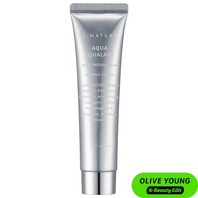 Aqua Squalane Moisturizing Lightweight Hydrating Face Cream