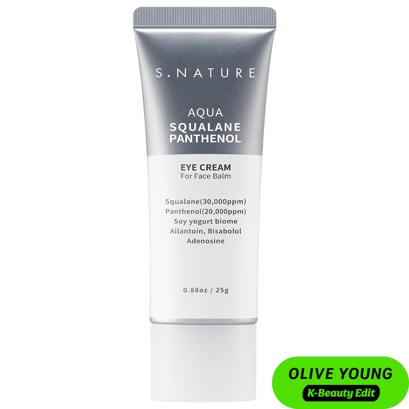 Aqua Squalane Panthenol Nourishing Eye Cream for Firming, Dark Circles & Fine Lines