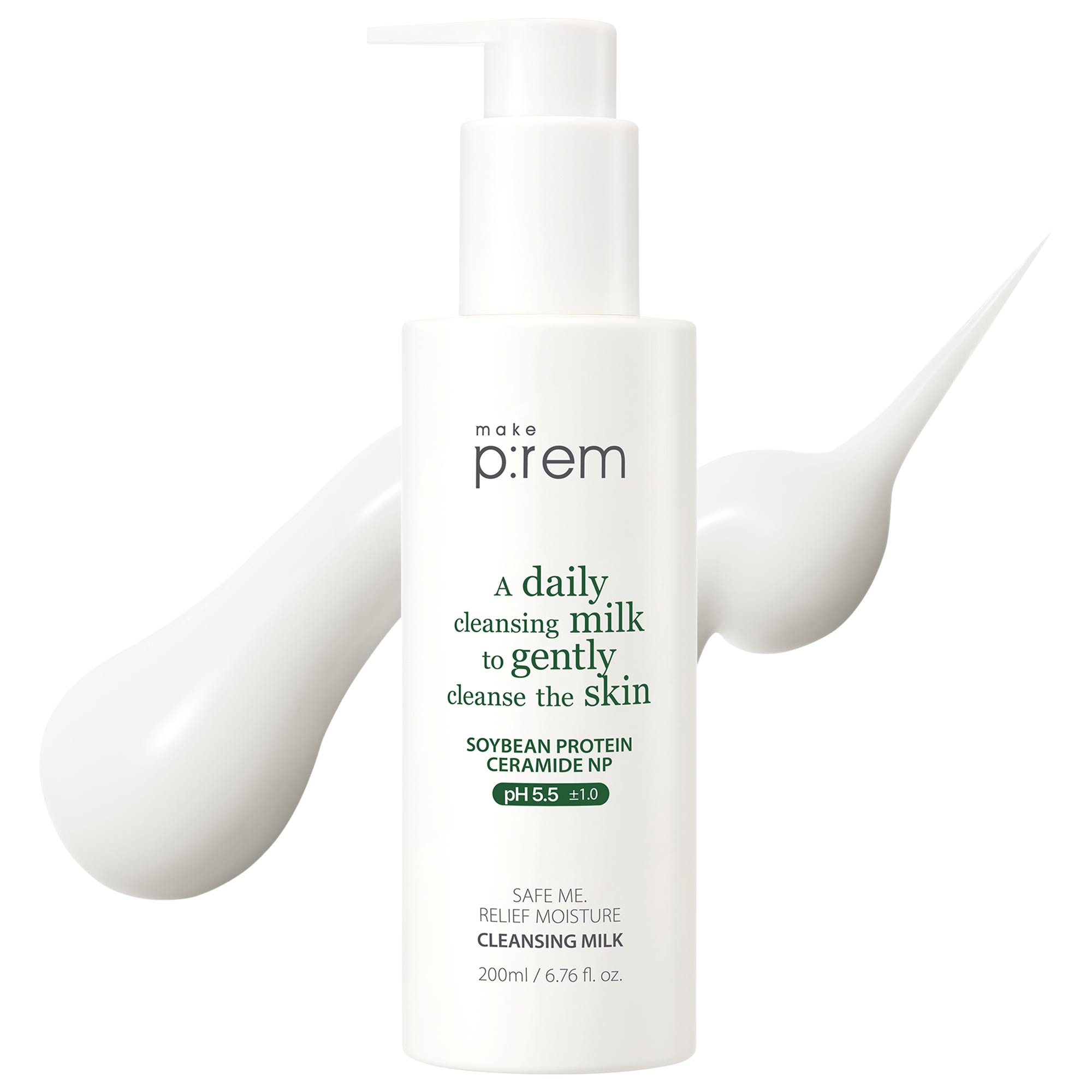Safe me. Relief Moisture Gentle Cleansing Milk for Sensitive Skin
