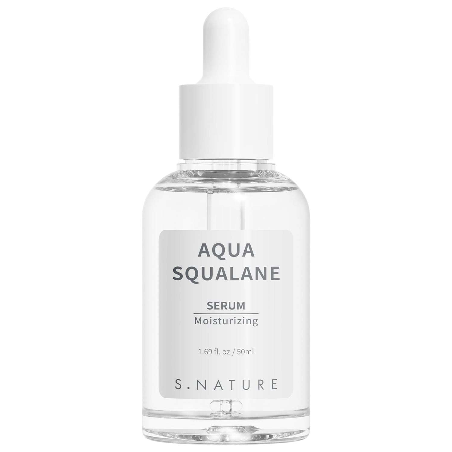 Сыворотка для сияния и сужения пор S.Nature Aqua Squalane, баланс жирности — фото 1